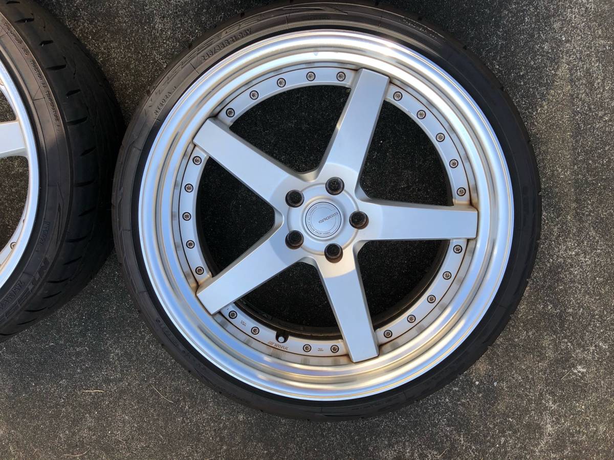 ◇LS600hに使用 WORK GNOSIS GR203◇ ワーク グノーシスGR203 21インチ 