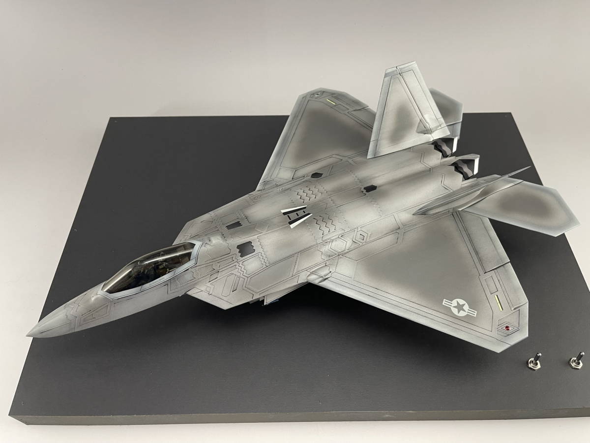 1/48 F-22 ラプター 塗装済み完成品 ハセガワ 1/48 F-22 （完成品