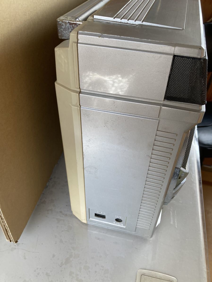 シャープ SHARP 昭和レトロ AM FM ステレオ ラジオ 動作確認済 SHARP&frasl;シャープ FM&frasl;FM stereo&frasl;AM 希少 radio STEREO アウトレット メロディーサーチャーW