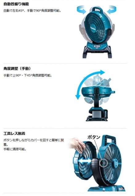CF301DZ マキタ 充電式産業扇 makita◇充電式ファン⁄CF301D⁄⁄ 充電式