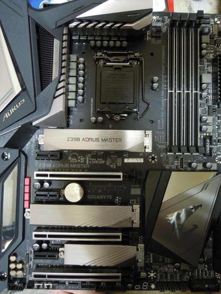 GIGABYTE Z390 AORUS MASTER 中古美品 送料無料