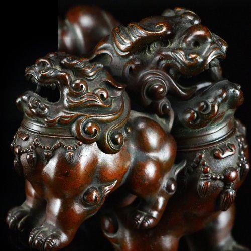 2026年最新Yahoo!オークション 香炉 -銅製獅子置物の中古品・新品・未