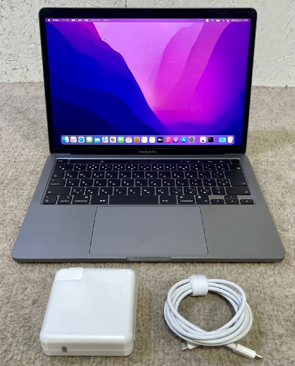 Pro Apple MacBook 13インチ M1 - Chip by 256GBの通販 A2338 8GB