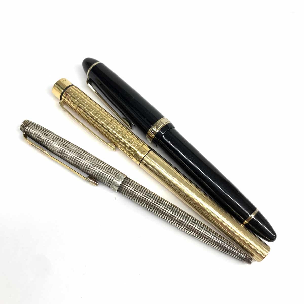 セーラーとパイロットの万年筆3本セット 万年筆 3本セット パイロットセーラー