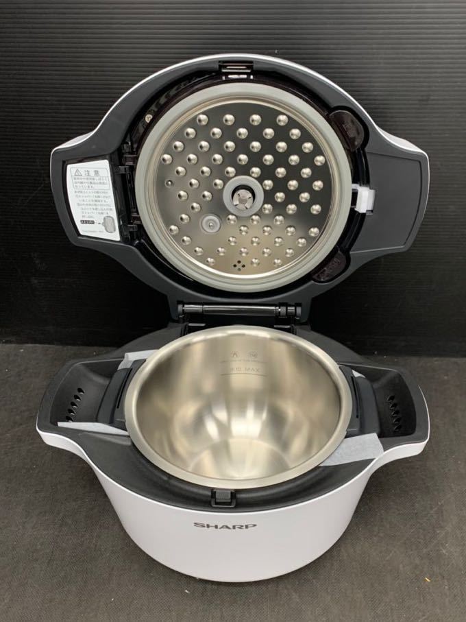 (824b11) ヘルシオホットクック SHARP シャープ KN-HW16D 自動調理鍋 HEALSIO シャープヘルシオホットクック 水なし調理 ★未使用 ヘルシオ ホットクック：シャープ | ホットクック（2024年11月版） ホットクック＜無線LAN搭載＞＜2.4L KN-HW24H