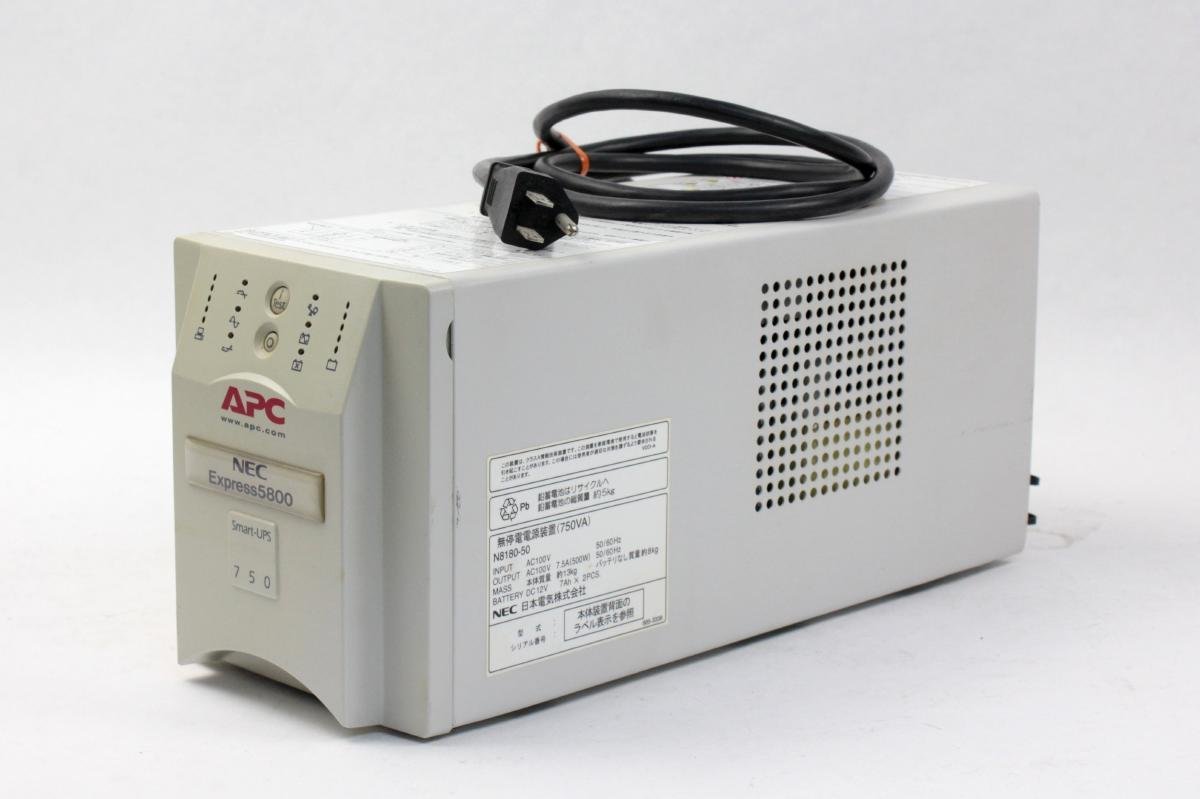 NEC Smart-UPS 無停電電源装置 Express5800 APC 0 コンピュータ タワー 