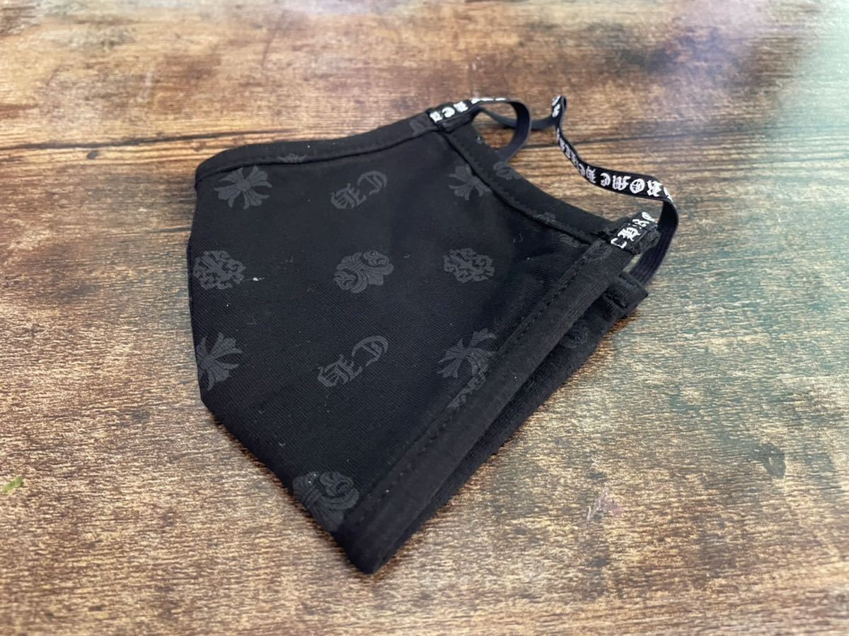 未使用品 クロムハーツ CHROME HEARTS マスク Regular ブラック