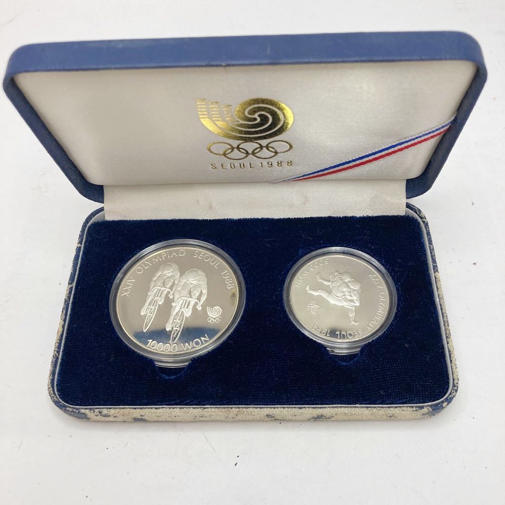 美術品・アンティーク・コレクション 2002年 韓国 10000ウォン銀貨