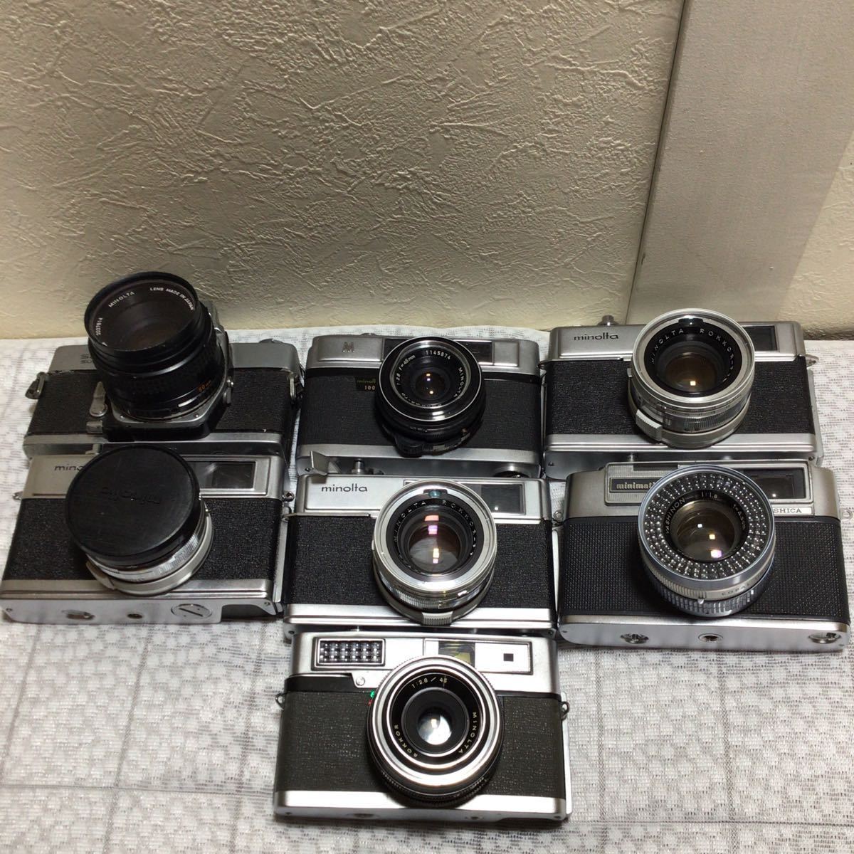 MINOLTA 一眼レフカメラ まとめ6台セット SRT super/HI-MATIC7s/unimat