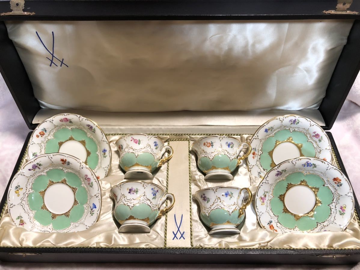 マイセン 宮廷の小花 Meissen カップ＆ソーサー カップ&ソーサー