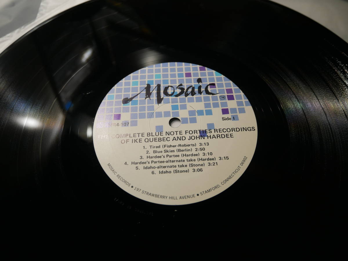 レコード 廃盤 Mosaic Records / Ike Quebec 4LP