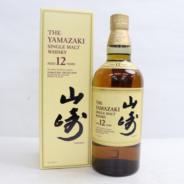  SUNTORY サントリー 山崎 12年 旧 43% 700ml X22H240028(日本)｜売買されたオークション情報、yahooの商品情報をアーカイブ公開 - オークファン 日本