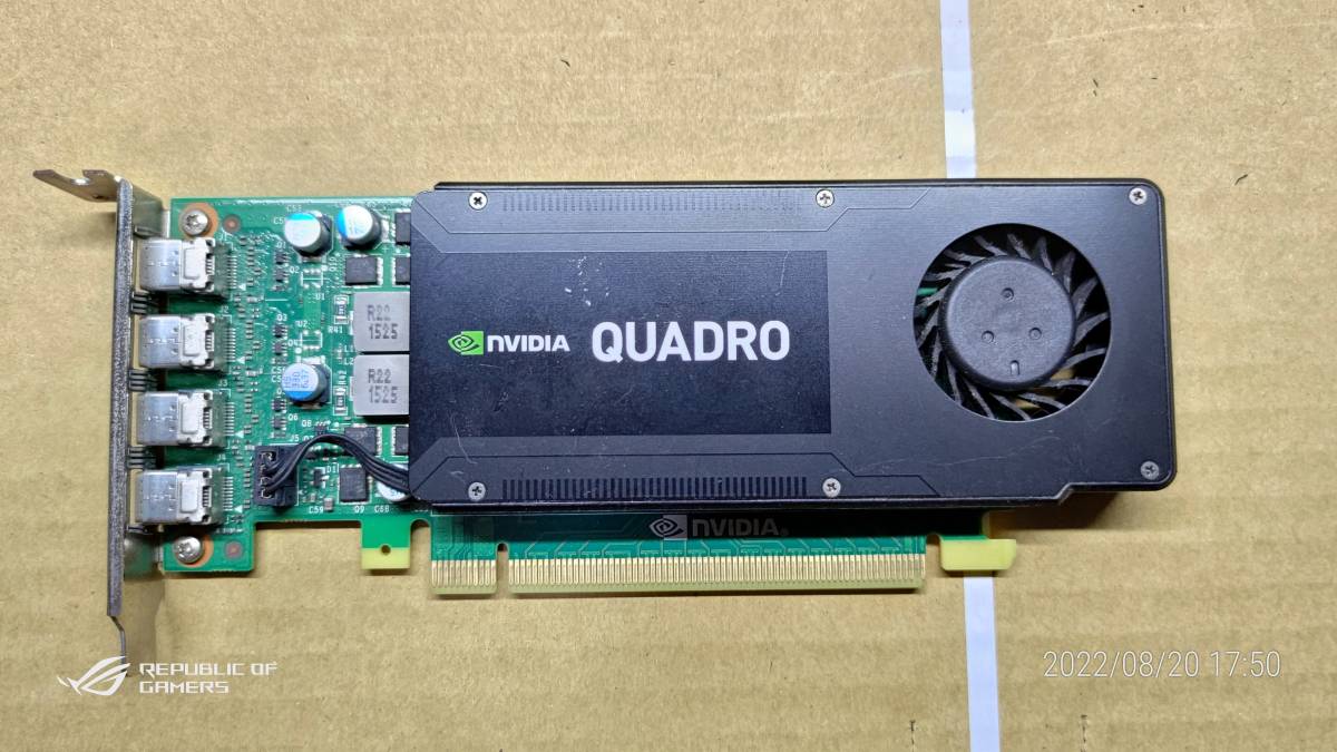 【人気，2026】 NVIDIA Quadro K1200/ み(PCI Express)｜売買されたオークション情報、yahooの商品情報をアーカイブ公開 - オークファン PCI Express