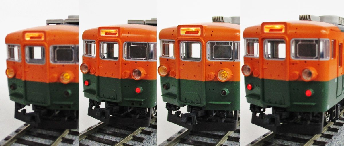 KATO 165系 基本セット 3両＋1両 KATO 165系 急行形電車 基本+増結 6両セット 3-505 + 3-506【ジャンク