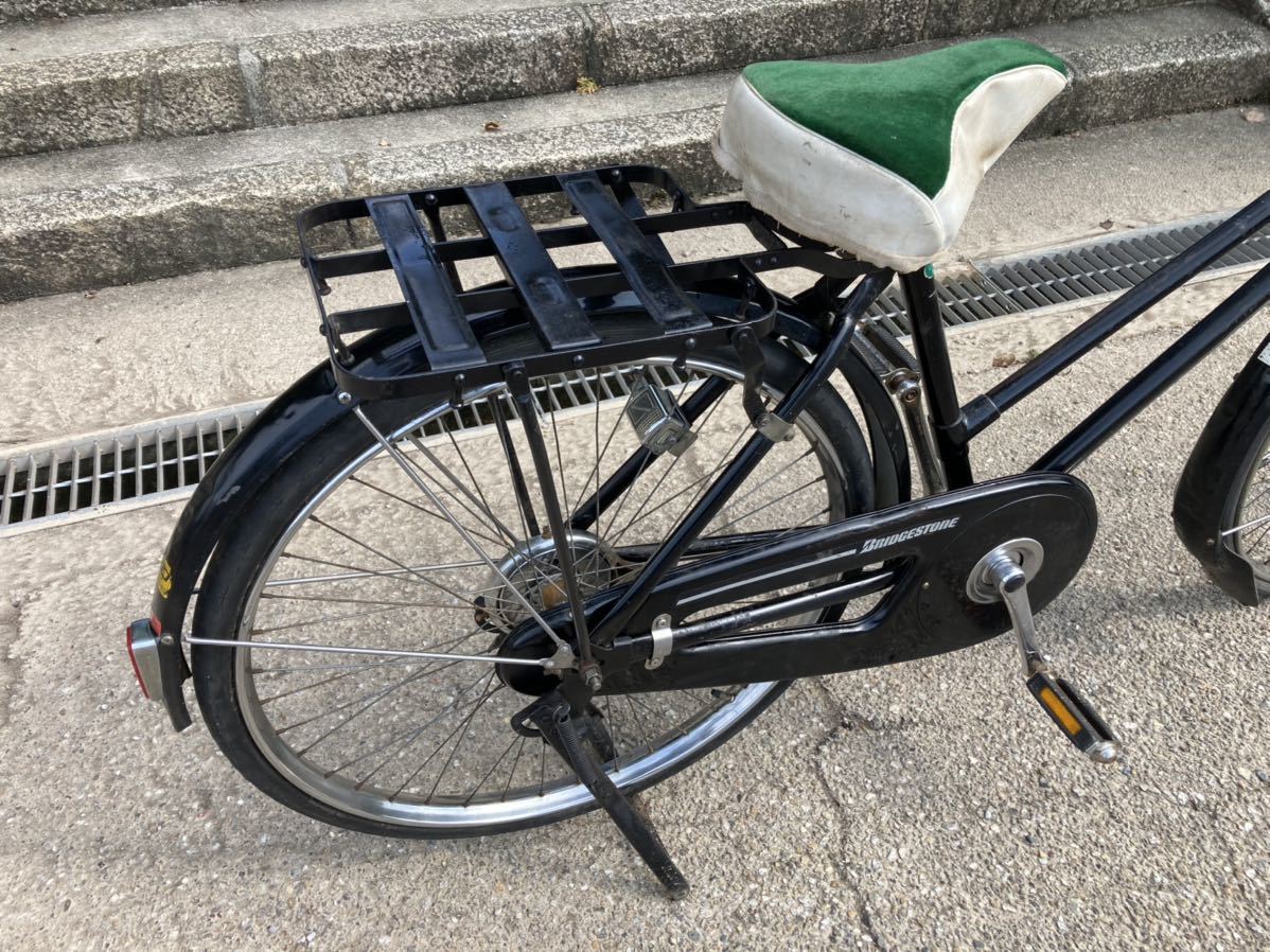 ブリヂストン ジュピター 実用車 昭和 レトロ 自転車 ロッドブレーキ 