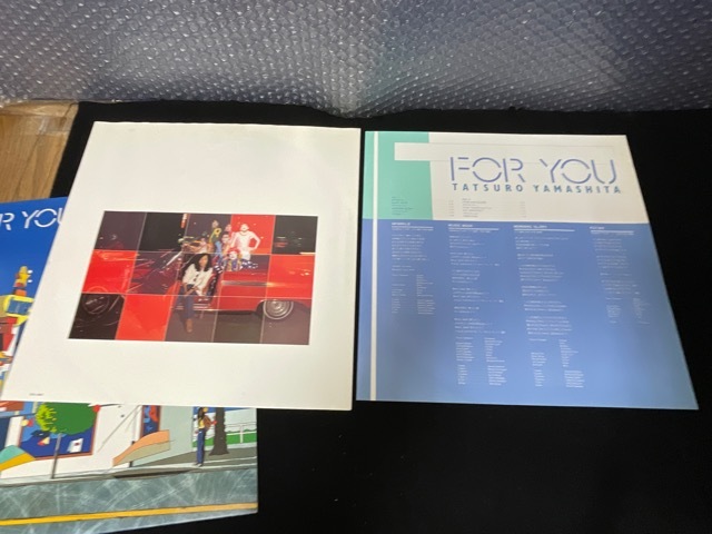 YOU 山下達郎 LP⁄山下達郎「For FOR You For RAL-8801 1982年 LP