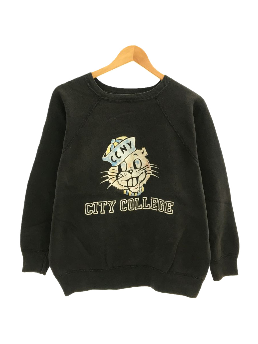 爆買い，HOT 50s/カラーフロッキー/VINTAGE/ヴィンテージ/スウェット/-/コットン/BLK/無地(Lサイズ)｜売買されたオークション情報、yahooの商品情報をアーカイブ公開 - オークファン Lサイズ