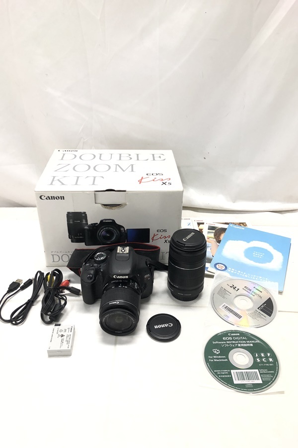 キヤノン/Canon EOS KISS X5 ダブルレンズセット □新品級□ Canon