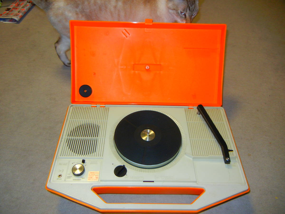 昭和レトロ ナショナルレコードプレーヤーSF-338N SF-338 National