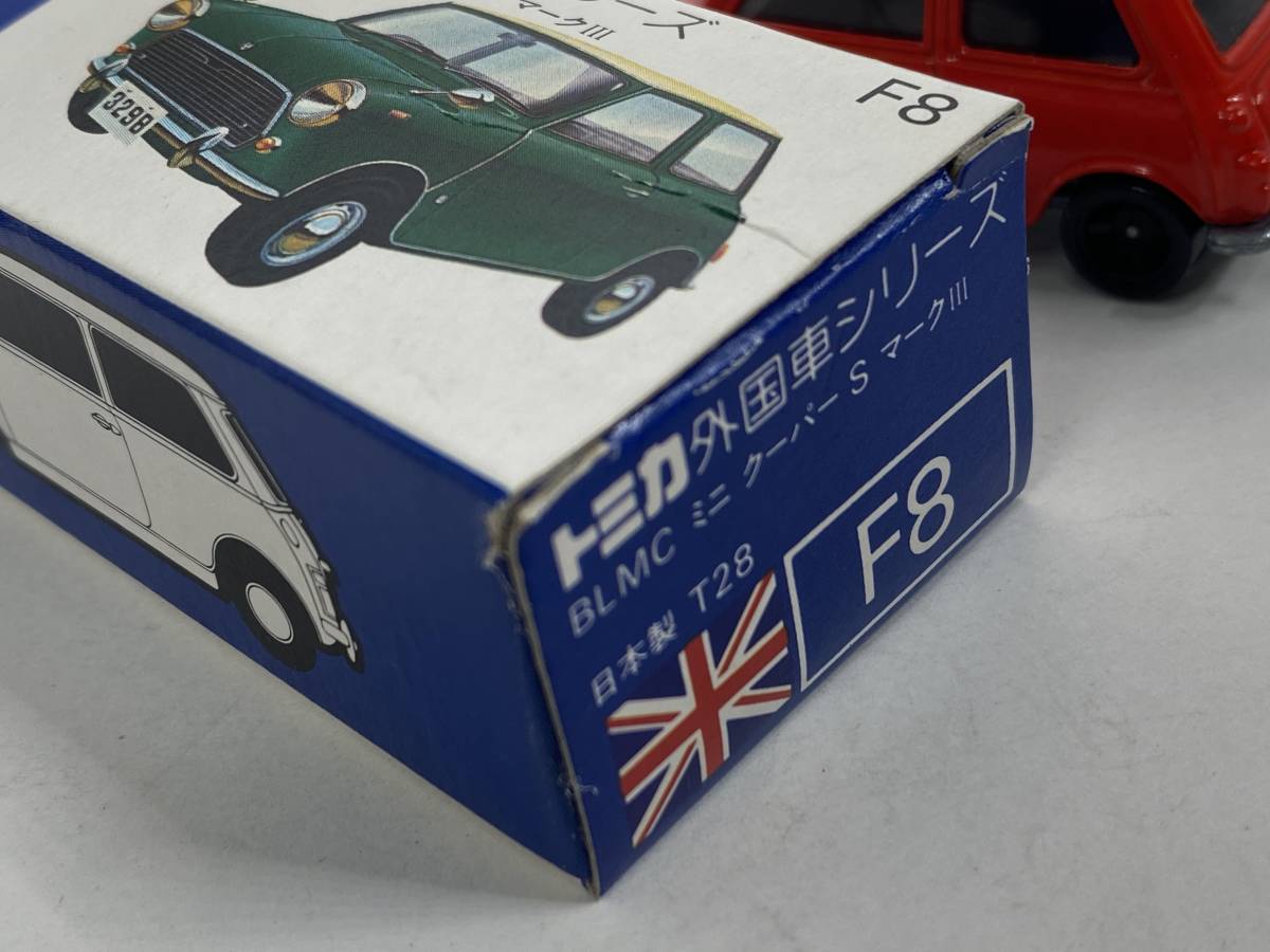 トミカ F8-2-36 BLMC ミニクーパーS マーク III W/V/「Lipton」屋根 トミカ F8-2-36 BLMC ミニクーパーS マーク III W/V/「Lipton」屋根