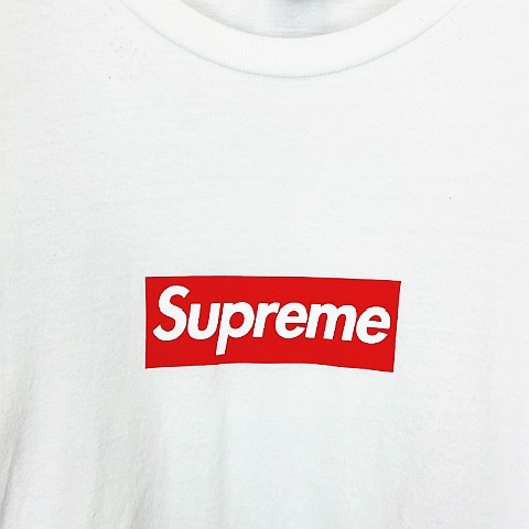 シュプリーム Supreme SUPREME 于Mercari购物 20ss Anniversary シュプリーム SUPREME ★AA☆20SS Box Logo L/S Tee White ボックスロゴ ロングスリーブ カットソー Tシャツ 白 ホワイト L