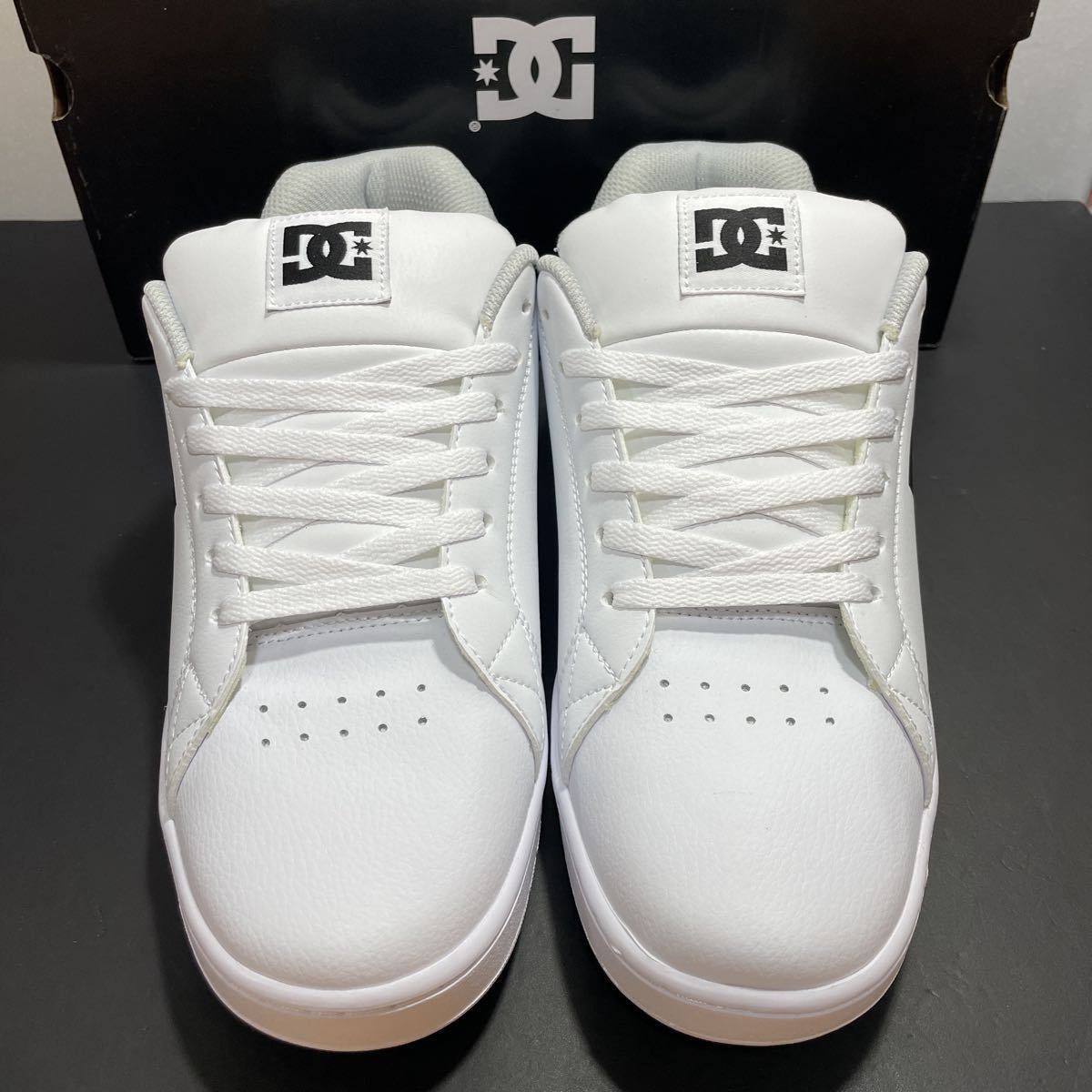 1円スタート売切り！ 新品未使用 DC スニーカー dc shoes ディーシー スケートボード スケボー 29cm ホワイト