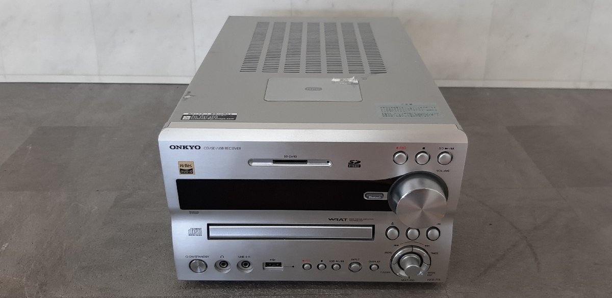 ONKYO NFR-7 CD⁄SD⁄USBレシーバー オンキョー ミニコンポ NFR-7X NFR-7