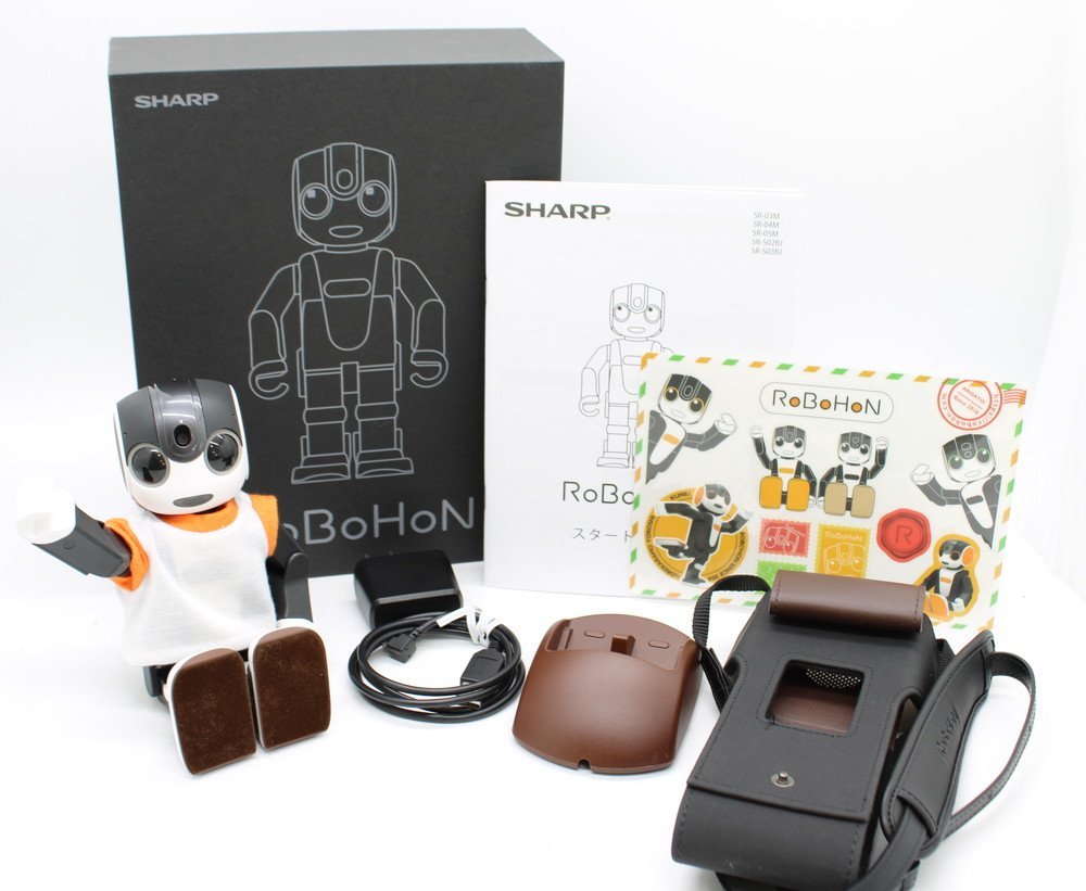 RoBoHoN ロボホン SR-03M-T ブラウン（SHARP シャープ ロボホン SR-03M 