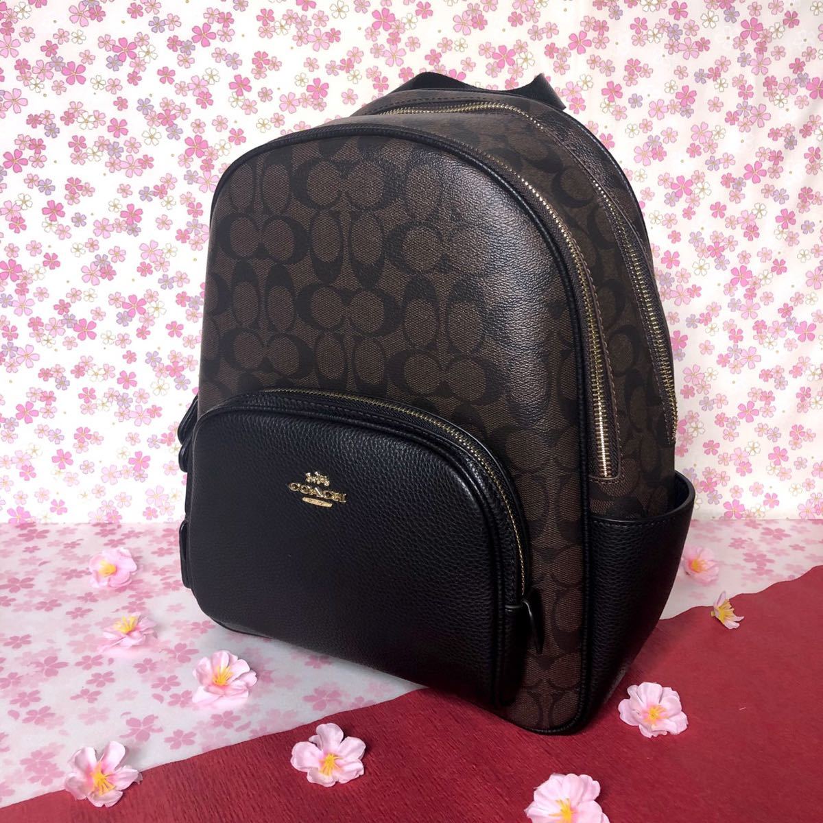 COACH コーチ リュック　新品未使用　シグネチャー　お洒落　新作