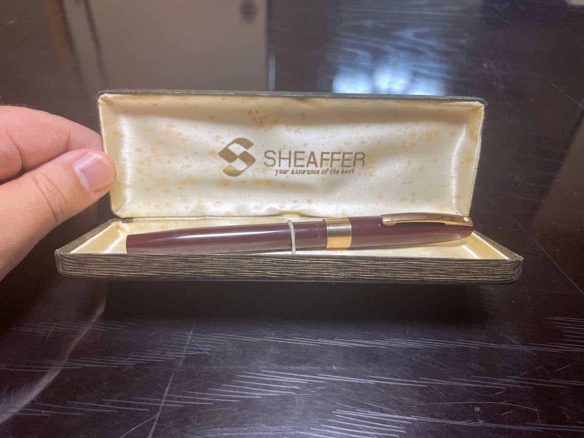 SHEAFFER タッチダウン式 imperial 14k USA製 1960年〜1970年代 当時物