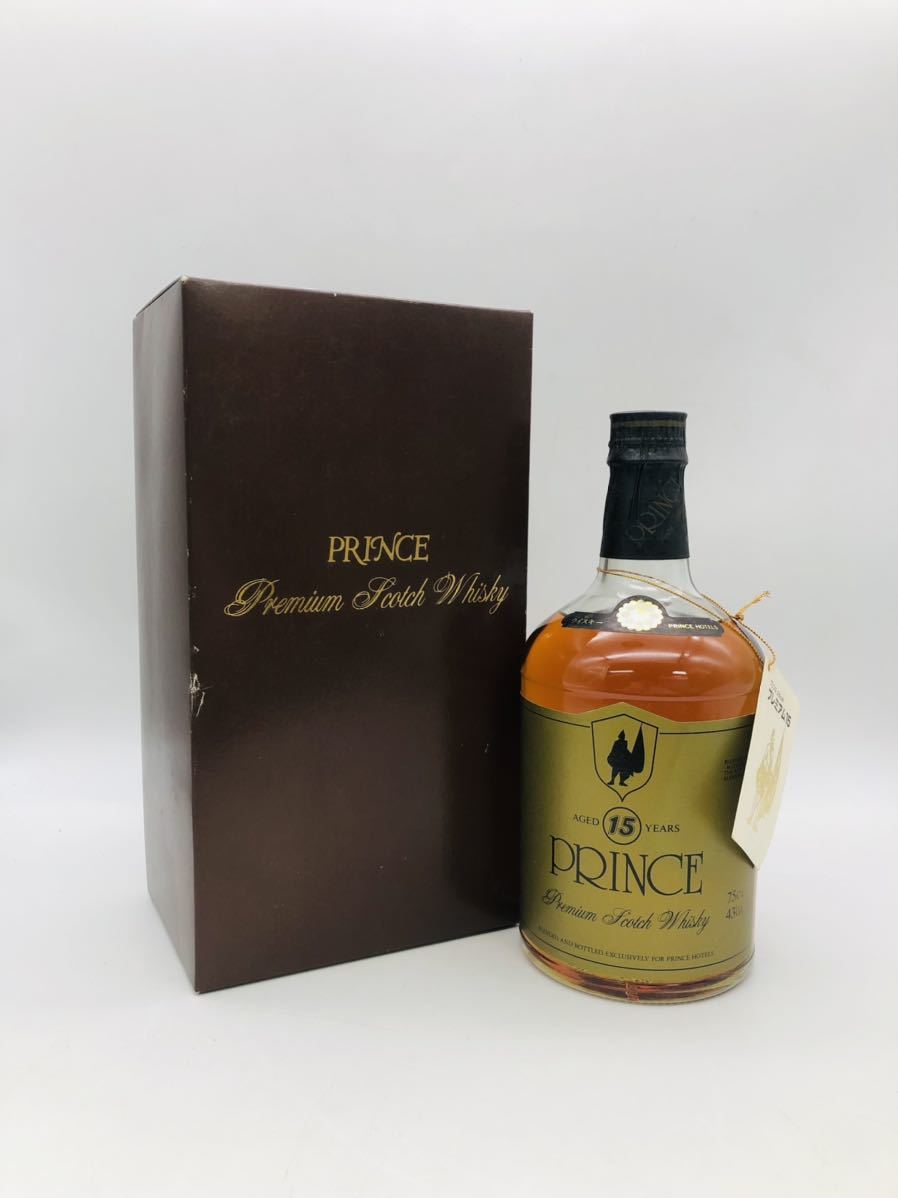 未開栓 】 PRINCE Premium Scotch Whisky 15年 プリンス スコッチ