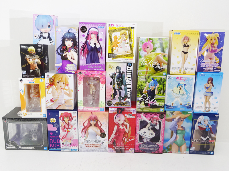 【数量限定，SALE】 プライズフィギュア 一番くじ まとめ売り 22個セット 五等分の花嫁/リゼロ/デアラ/俺ガイル他 TY720(その他)｜売買されたオークション情報、yahooの商品情報をアーカイブ公開 - オークファン その他
