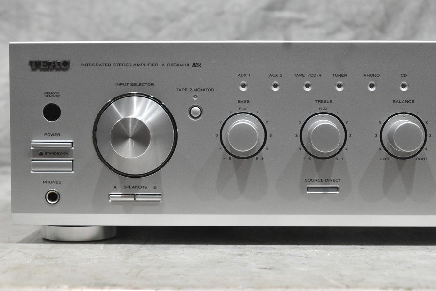 Amazon.co.jp: TEAC ステレオプリメインアンプ シルバー A-R630MKII-S