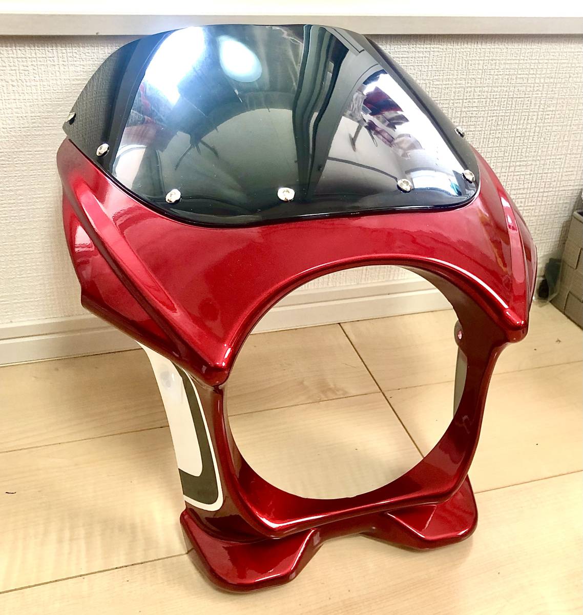 新品 ビキニカウル 汎用 CBXカラー CB400SF アッパーカウル 送料無料】CBXカラー ビキニカウル 塗装済み 汎用 CB400SF バリウス