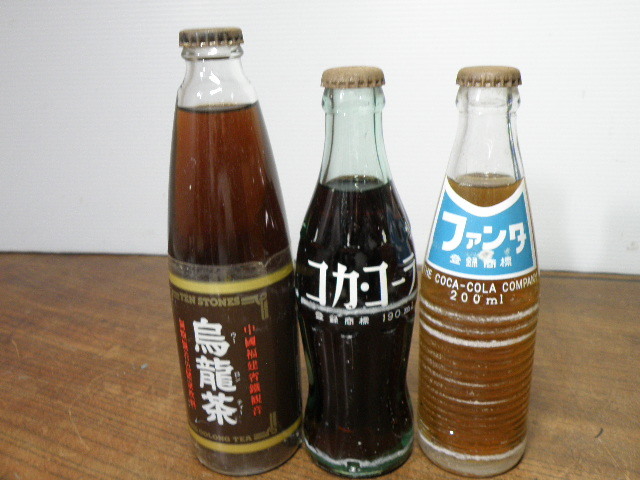 a38 ファンタ コカ・コーラ サントリー 他 ジュース瓶 17本 まとめて
