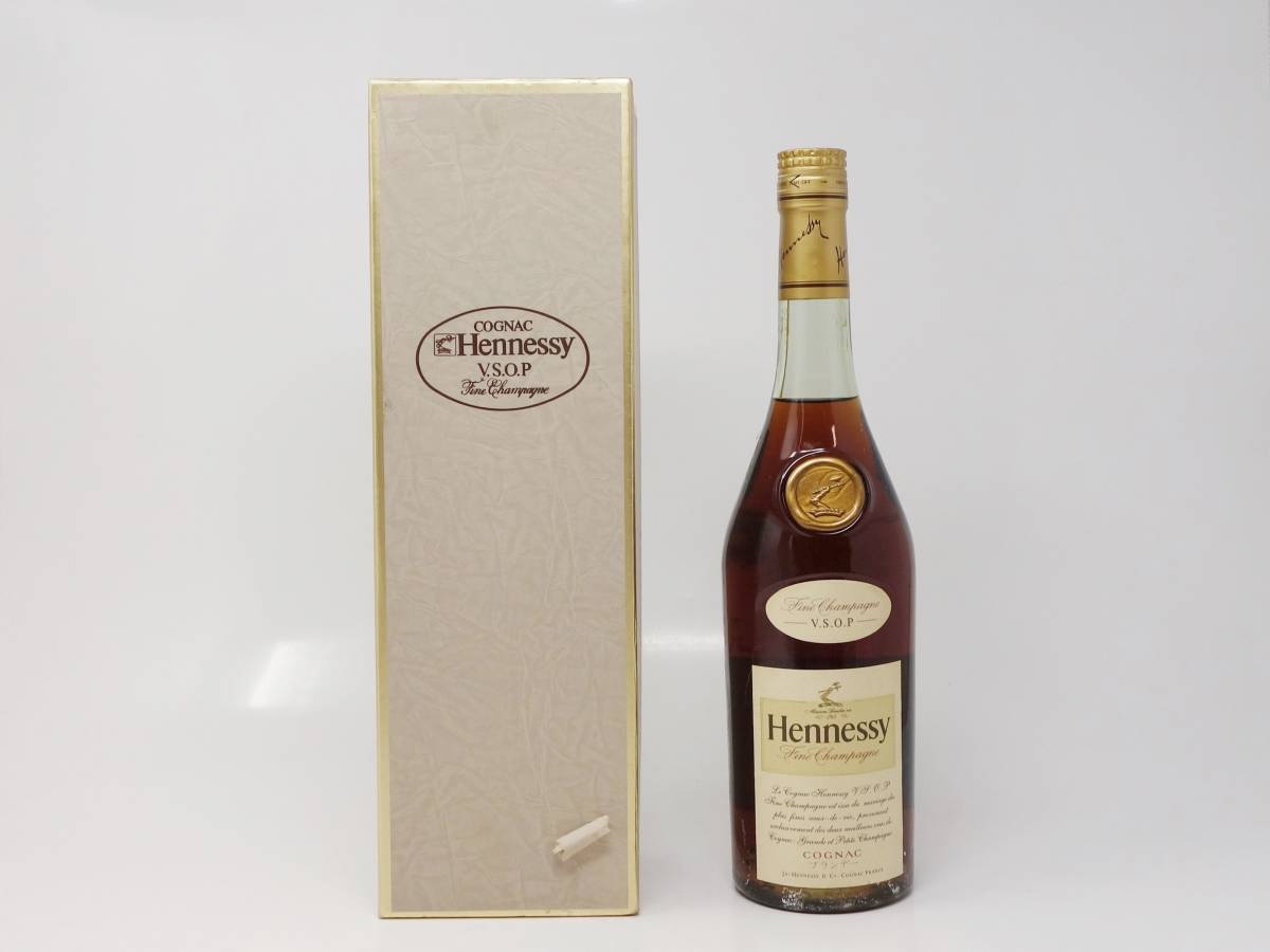 未開栓ヘネシー VSOP スリムボトル 700ml 40% Hennessy 未開栓 Hennessy VSOP ヘネシー スリムボトル 箱入 700ml 40％ 古酒 外