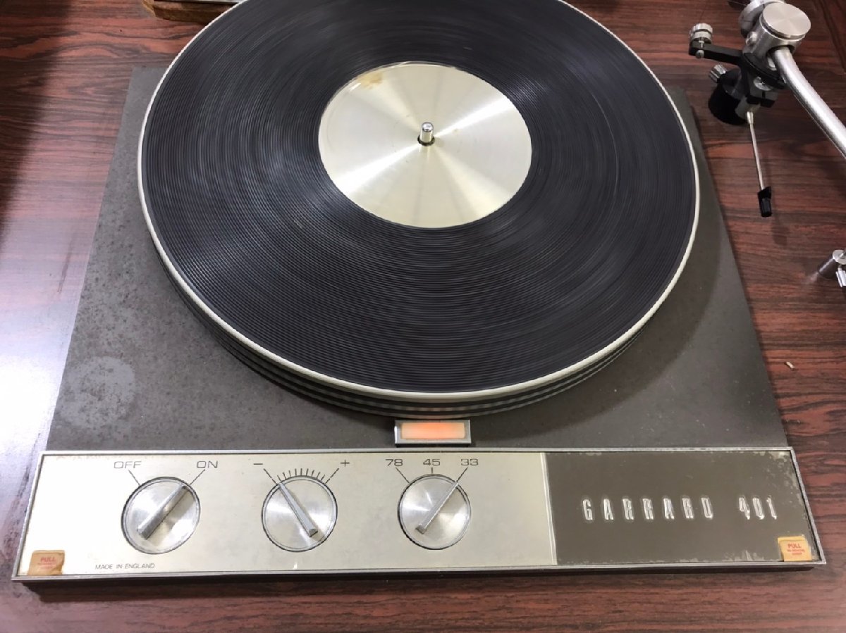 □t1101 中古☆GARRARD ガラード 401 ターンテーブル｜家電、AV、カメラ