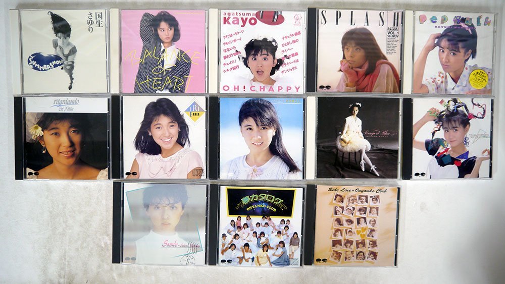 CD おニャン子クラブ/23枚セット