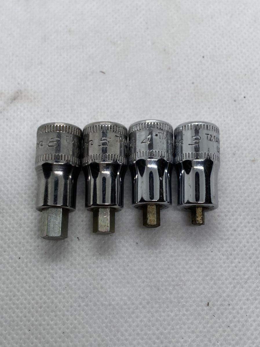 2026，人気SALE スナップオン Snap On 1/4 ヘキサゴン スタビ ソケット セット TMAMXS3.4.5.6E(六角レンチ)｜売買されたオークション情報、yahooの商品情報をアーカイブ公開 - オークファン 六角レンチ