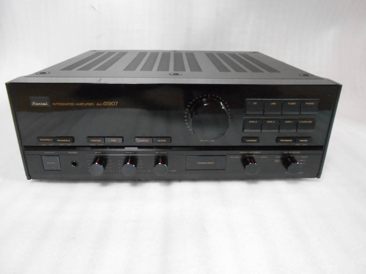 SANSUI プリメインアンプ AU-α907 サンスイ AU-D907 Limited ジャンク