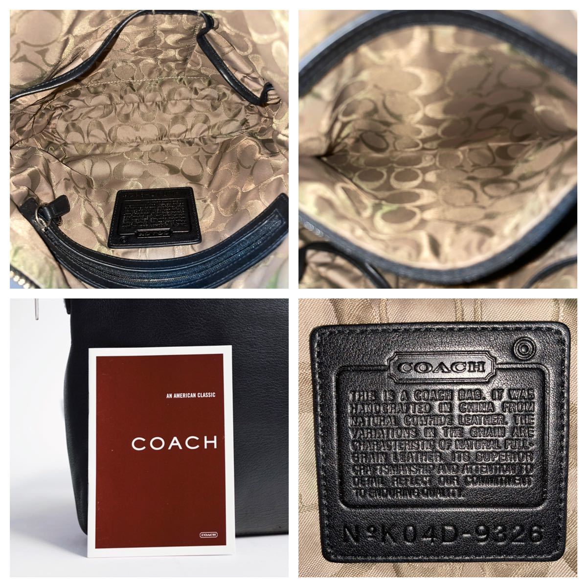 未使用品級 コーチ coach ショルダーバッグ トートバッグ 2way バッグ 