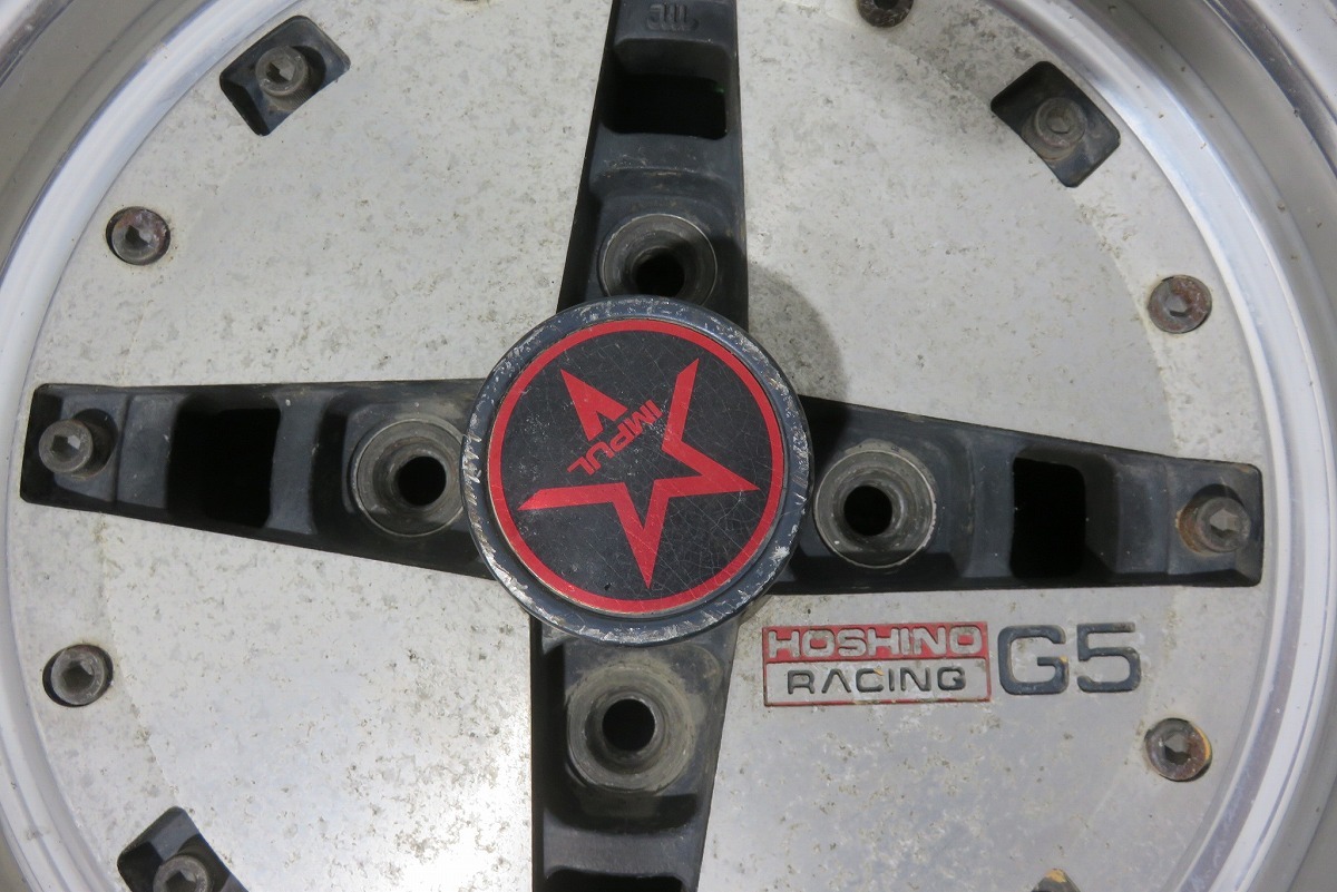 HOSHINO RACING IMPUL G5 アルミホイール 13x5.5J 4H 114.3PCD 4本