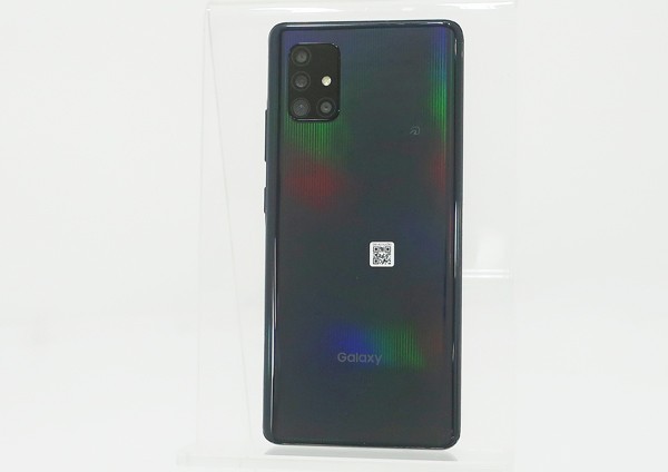 ◇美品【au/SAMSUNG】Galaxy A51 5G SCG07 スマートフォン プリズムブリックスブラック