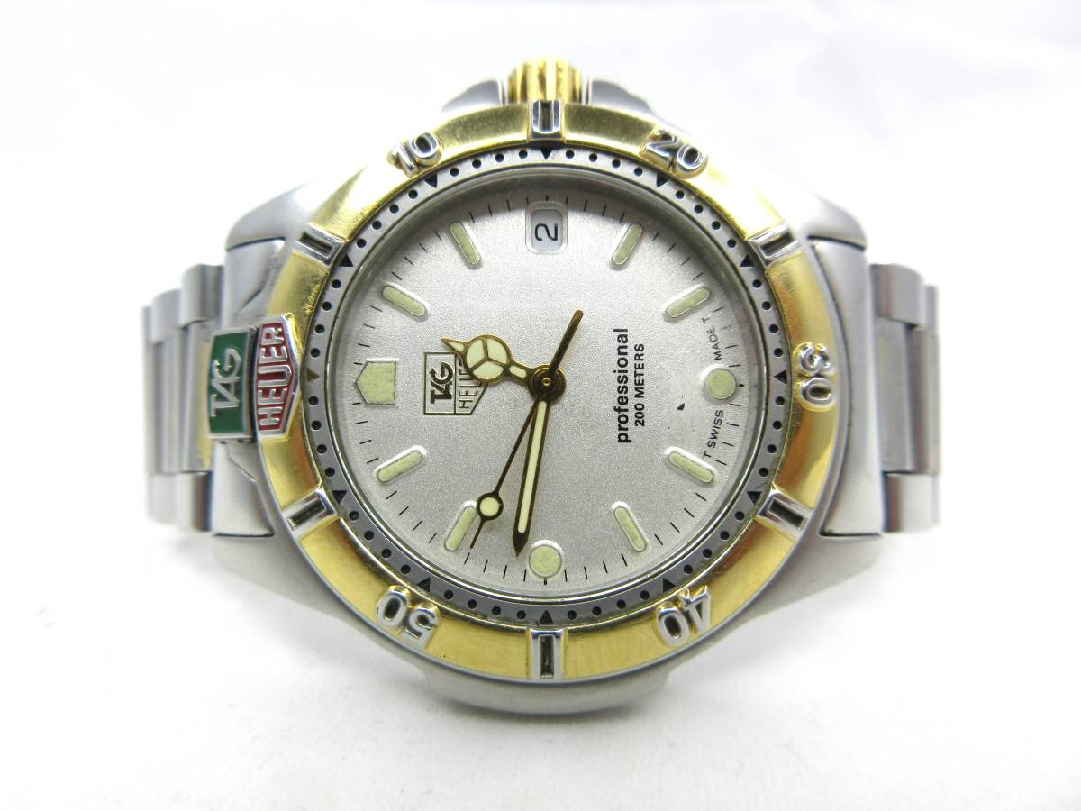 59) 売切 タグホイヤー 4000 プロフェッショナル ボーイズ 995.713A 