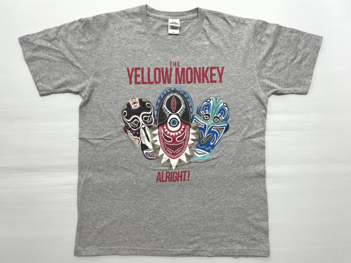 THE YELLOW MONKEY ザ イエローモンキー 半袖Tシャツ ALRIGHT! SUPER