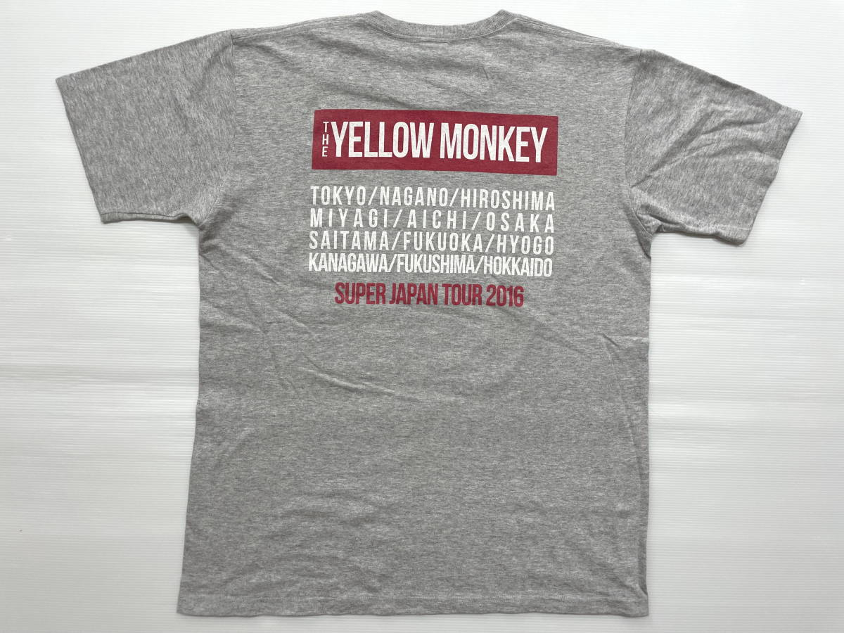 THE YELLOW MONKEY ザ イエローモンキー 半袖Tシャツ ALRIGHT! SUPER