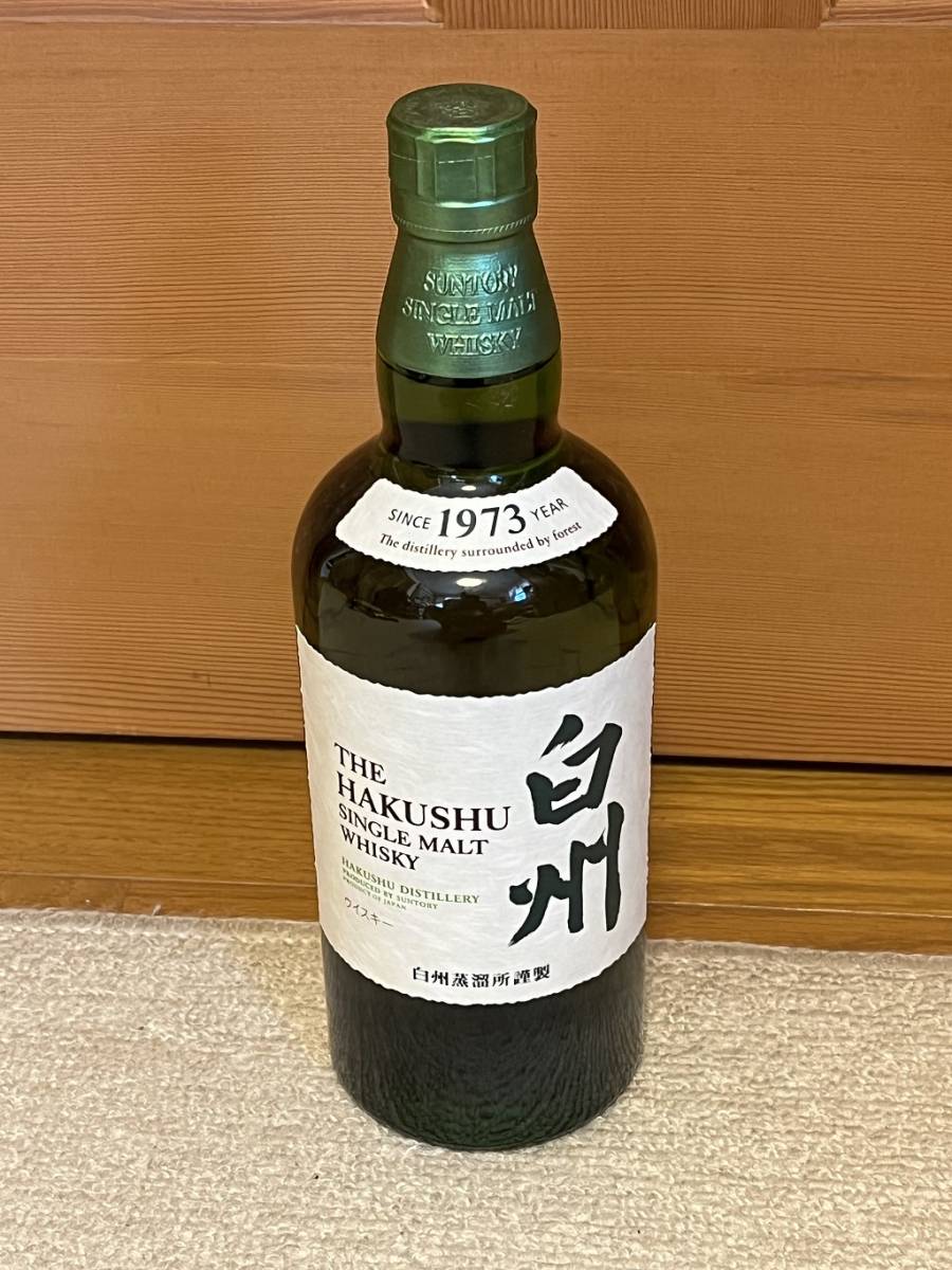 サントリー シングルモルトウイスキー 白州 43度 700ml （未開封