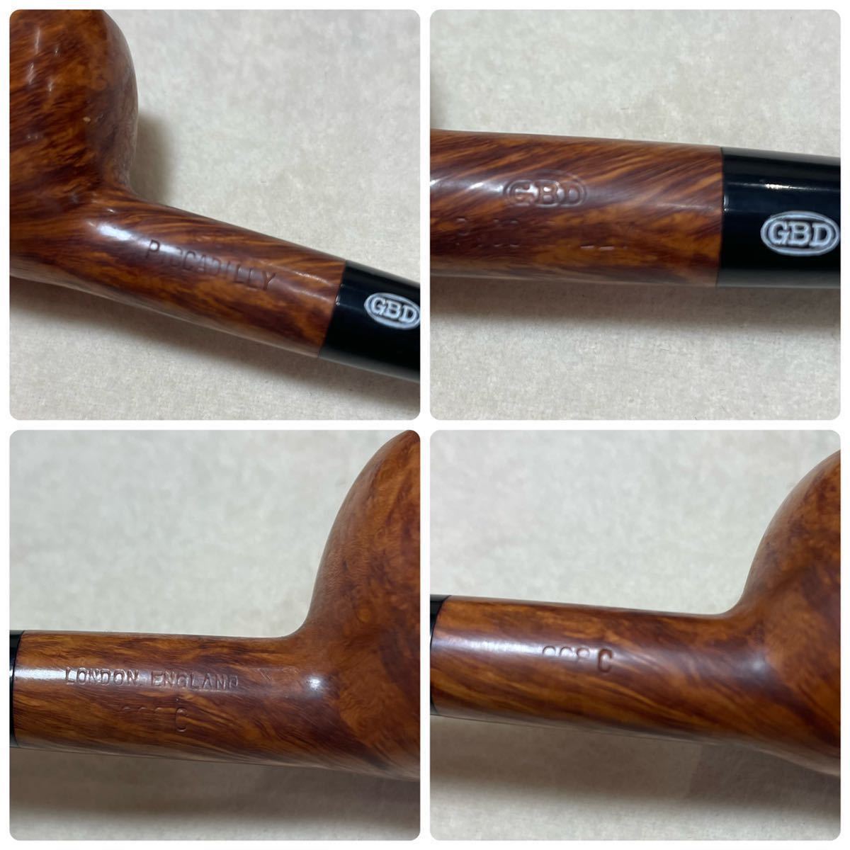 IK06 未使用品 GBD パイプ ロンドン製 アンティーク ヴィンテージ 喫煙 