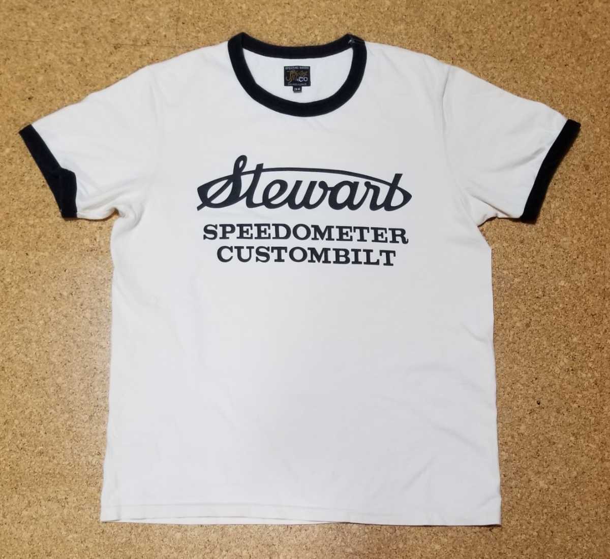 美品 リアルマッコイズ TEE STEWART service Tシャツ 38 トイズ 