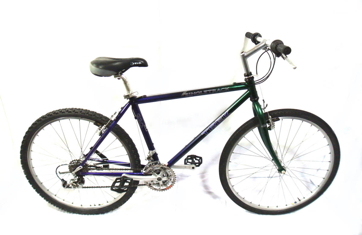 【本物保証，大人気】 9-005 1円 TREK SINGLETRACK 930 軽快クロスバイク SHIMANO 21速 26インチ 青緑色 自転車(Mサイズ)｜売買されたオークション情報、yahooの商品情報をアーカイブ公開 - オークファン Mサイズ